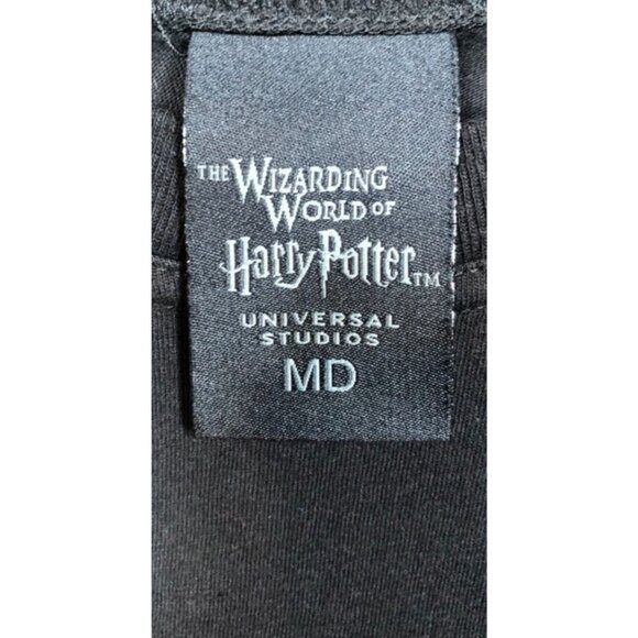 Wizarding World Hufflepuff Spirit Jersey - Black and Yellow Long Sleeve Tee - Picture 7 of 8